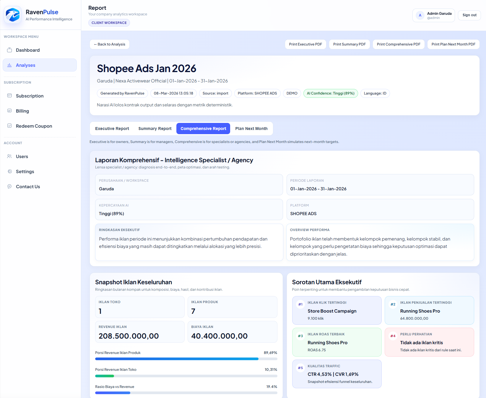 RavenPulse screenshot 1